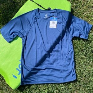 Kanu Surf Men's Short Sleeve UPF 50+ Rash Guard, NWT